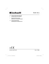 EINHELL TE-VC 18 Li-Solo Ohjekirja