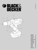 Black & Decker HP186F4BK Ohjekirja
