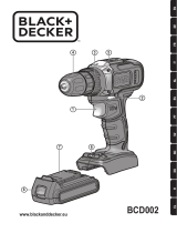 Black & Decker BCD002 Ohjekirja