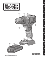 Black & Decker BCD003 Omistajan opas