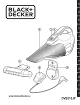 Black & Decker Aspirateur À Main Dvb315jp Spécial Animaux Ohjekirja