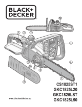 Black & Decker GKC1825L50 Ohjekirja