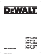 DeWalt DWE4050 Ohjekirja