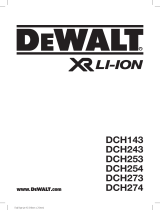 DeWalt DCH253 Ohjekirja