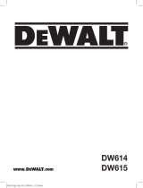 DeWalt DW615 Ohjekirja
