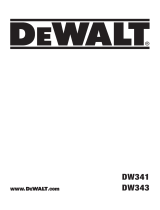 DeWalt DW343K Ohjekirja