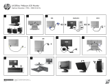 HP Compaq LA2206xc 21.5-inch Webcam LCD Monitor Asennusohje