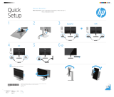 HP EliteDisplay E273q 27-inch Monitor Käyttöohjeet