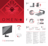 HP OMEN 27i Monitor Käyttöohjeet