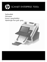 HP ScanJet Enterprise 7000n Document Capture Workstation series Ohjekirja