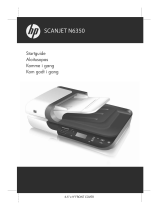 HP Scanjet N6350 Networked Document Flatbed Scanner Käyttöohjeet