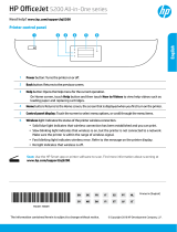 HP OfficeJet 5200 All-in-One Printer series Ohjekirja