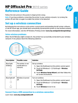 HP OfficeJet Pro 9010 All-in-One Printer series Pikaopas