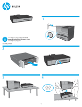 HP OfficeJet Enterprise Color X555 series Asennusohje