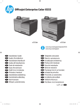 HP OfficeJet Enterprise Color X555 series Asennusohje