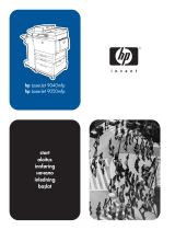 HP LaserJet 9040/9050 Multifunction Printer series Pikaopas