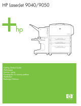 HP LaserJet 9050 Printer series Pikaopas
