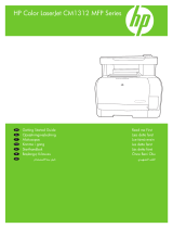 HP Color LaserJet CM1312 Multifunction Printer series Ohjekirja