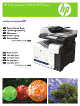 HP Color LaserJet CM3530 Multifunction Printer series Ohjekirja