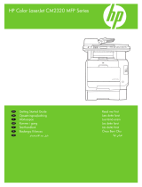 HP Color LaserJet CM2320 Multifunction Printer series Ohjekirja