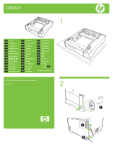 HP Color LaserJet CP2025 Printer series Käyttöohjeet