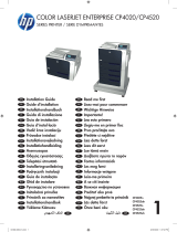 HP Color LaserJet Enterprise CP4025 Printer series Asennusohje