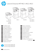 HP LaserJet Managed MFP E62575 series Asennusohje