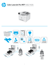 HP Color LaserJet Pro M282-M285 Multifunction Printer series Käyttö ohjeet