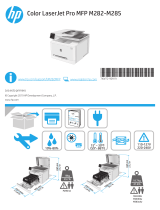 HP Color LaserJet Pro M282-M285 Multifunction Printer series pikaopas