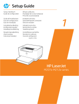 HP LaserJet M207e-M212e Printer series Asennusohje
