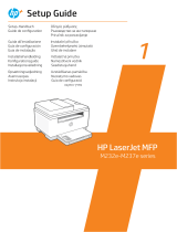 HP LaserJet MFP M232e-M237e Printer series Asennusohje