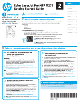 HP Color LaserJet Pro MFP M277 series Ohjekirja