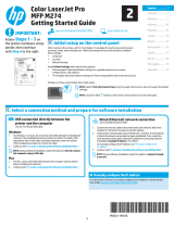 HP Color LaserJet Pro MFP M274 series Ohjekirja