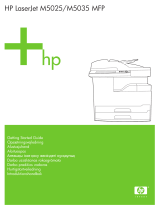 HP LaserJet M5035 Multifunction Printer series Pikaopas