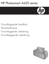 HP Photosmart A620 Printer series Käyttöohjeet