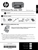 HP Photosmart Plus All-in-One Printer series - B209 Omistajan opas