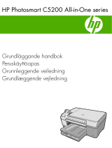 HP Photosmart C5200 All-in-One Printer series Käyttöohjeet