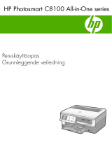 HP Photosmart C8100 All-in-One Printer series Käyttöohjeet