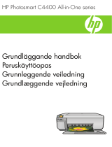 HP Photosmart C4400 All-in-One Printer series Käyttöohjeet