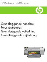 HP Photosmart D5400 Printer series Käyttöohjeet