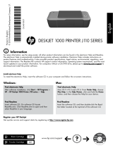 HP Deskjet 1000 Printer series - J110 Omistajan opas