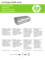 HP Deskjet D2400 Printer series Pikaopas