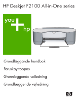 HP Deskjet F2100 All-in-One Printer series Käyttöohjeet