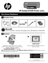 HP Deskjet D5500 Printer series Käyttöohjeet