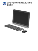 HP Compaq 18-4100 All-in-One Desktop PC series Ohjekirja