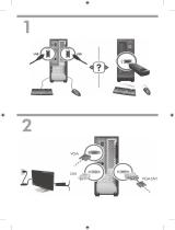 HP Compaq CQ1000 Desktop PC series Asennusohje