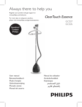 Philips ClearTouch Essence GC535/36 Ohjekirja
