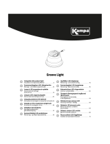 Dometic Kampa Groove Light Käyttö ohjeet