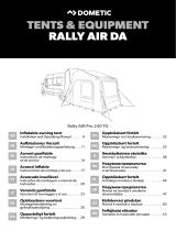 Dometic Rally AIR Pro 240 TG Käyttö ohjeet