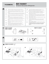 Dometic REF-FANKIT for 10 Series Asennusohje